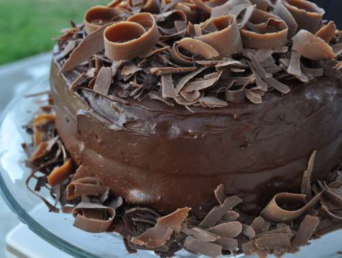Pastel de chocolate